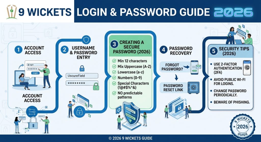 9 Wicket Login Password – Complete Login & Password Recovery Guide (2026)